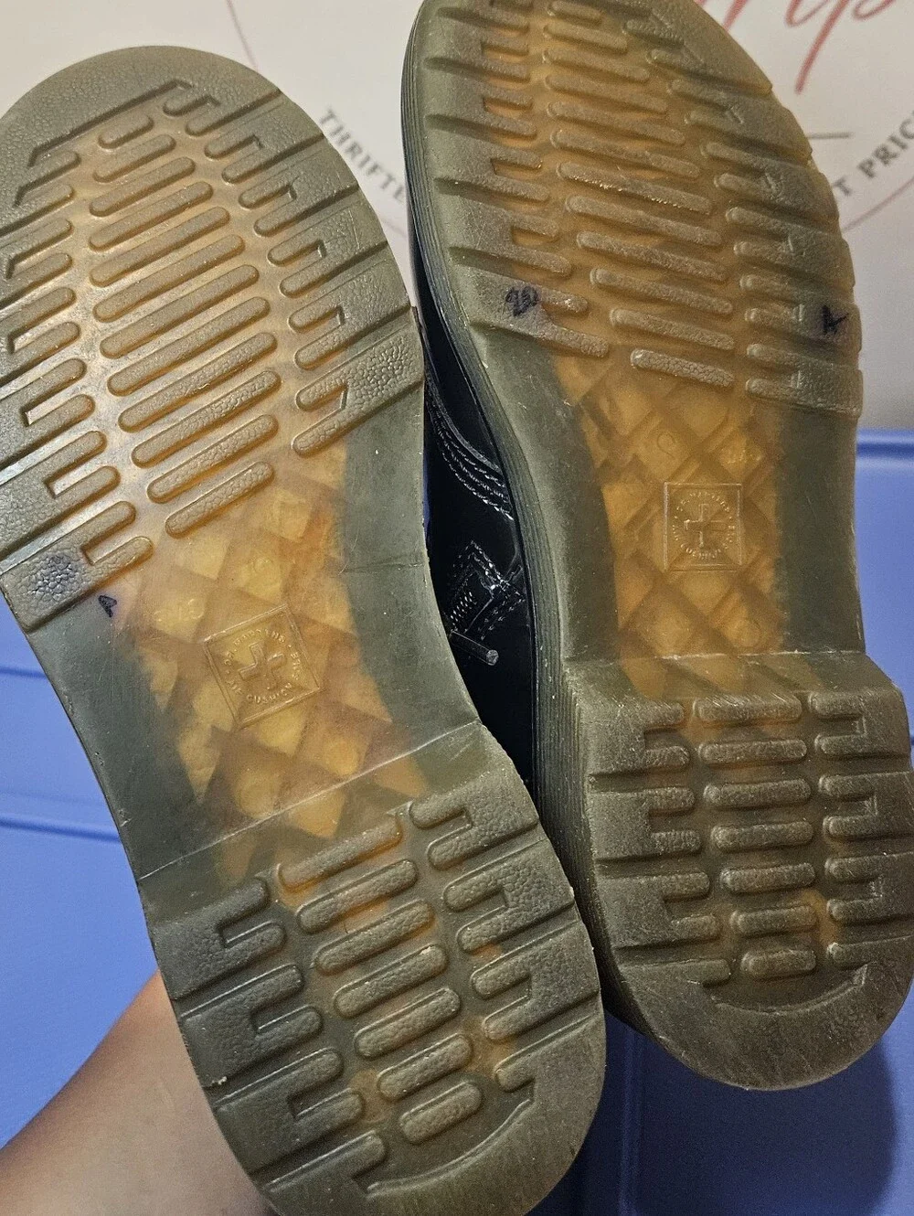 Dr. Martens front reflective loop